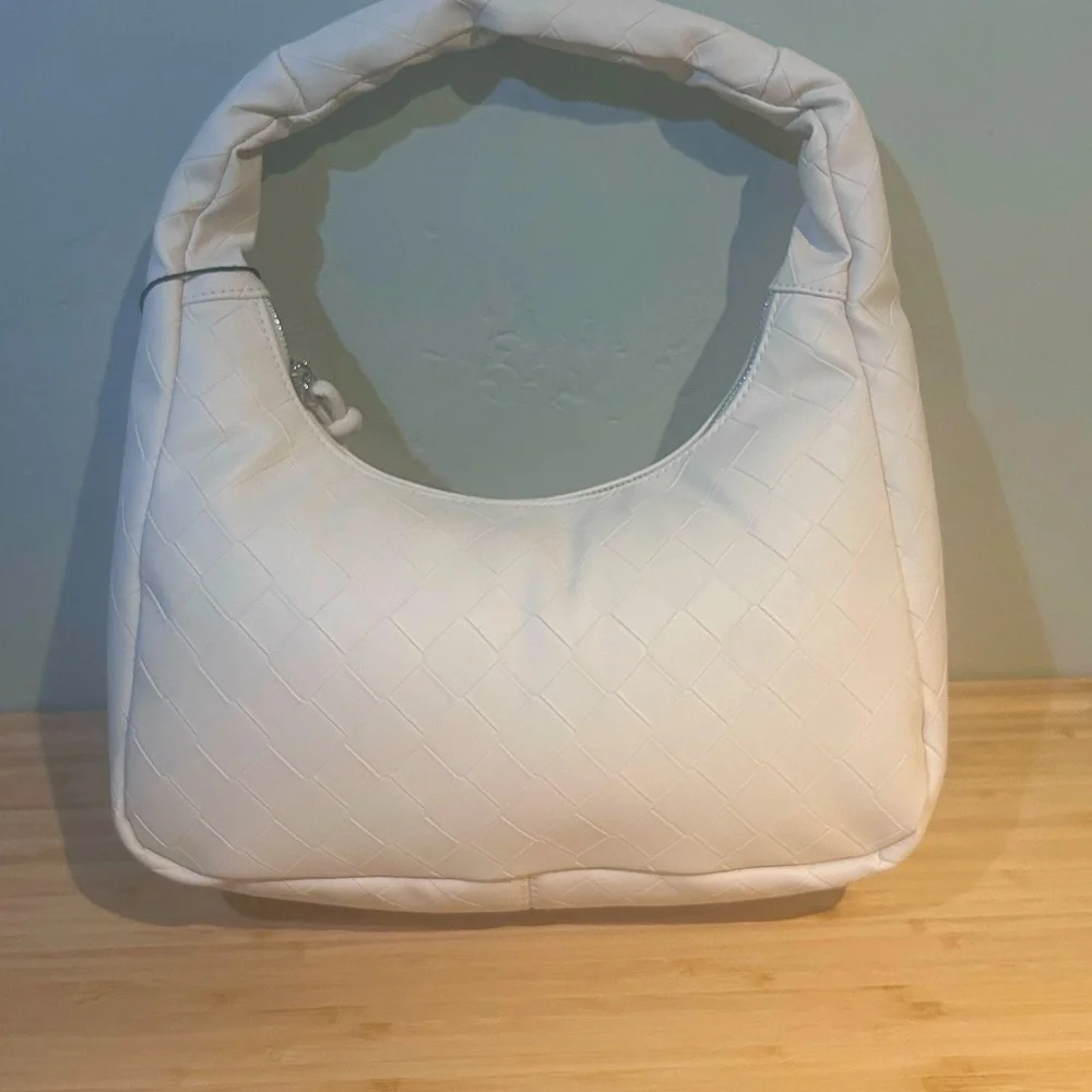 Steve Madden Blonde BWIN Embossed Hobo Shoulder Bag NWTS